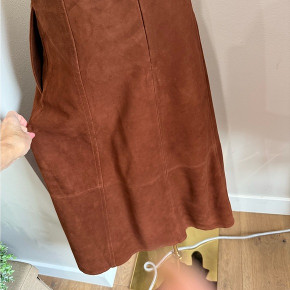 Madewell Suede Seamed Midi Skirt “Soldout!” - Picture 11 of 14